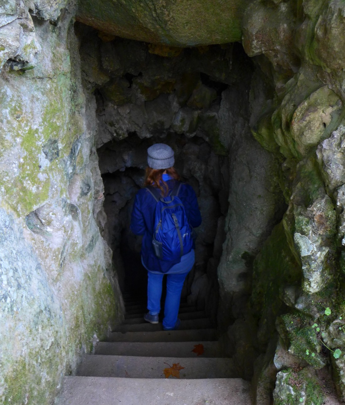 Sintra Quinta da Regaleira Höhlen