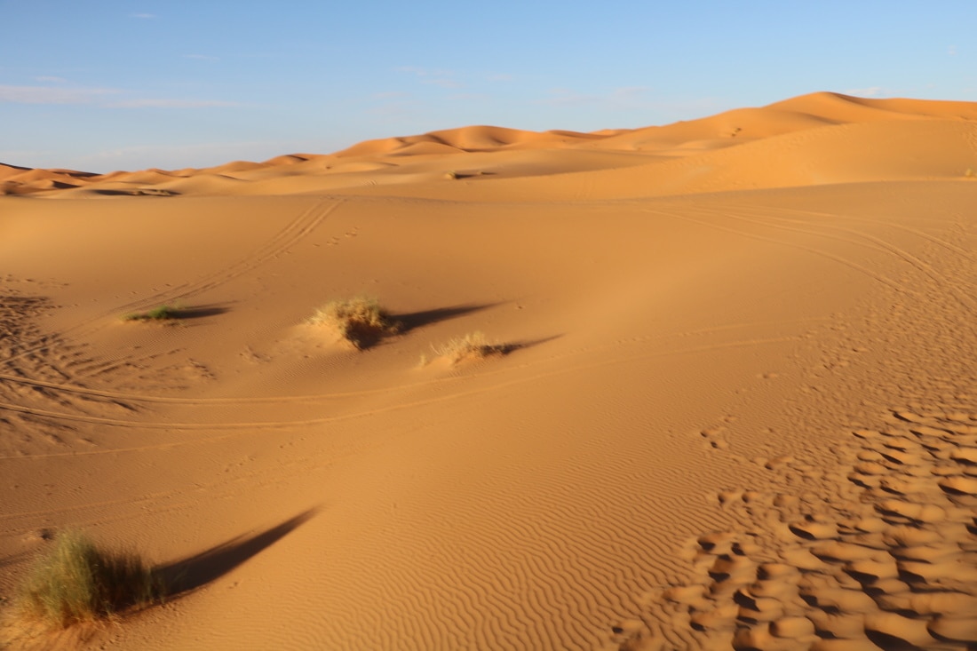 Wüstentour in Marokko Sanddünen