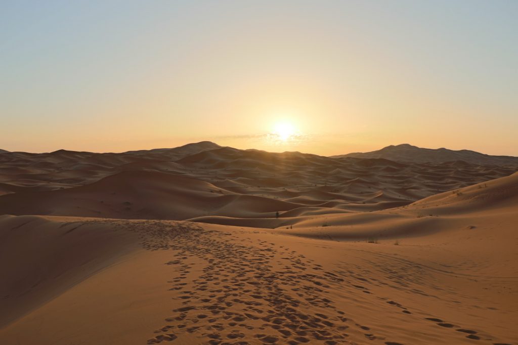 Wüstentour Marokko Sonnenaufgang
