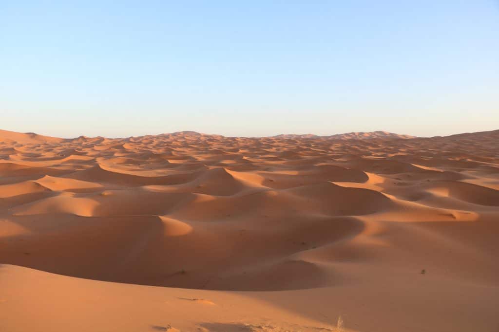 Marokko Merkmale Wüste Sahara