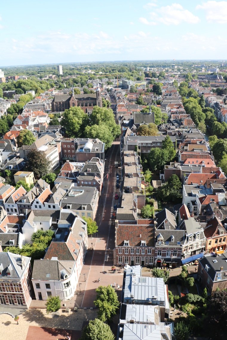 Wochenende in Utrecht Domturm Ausblick