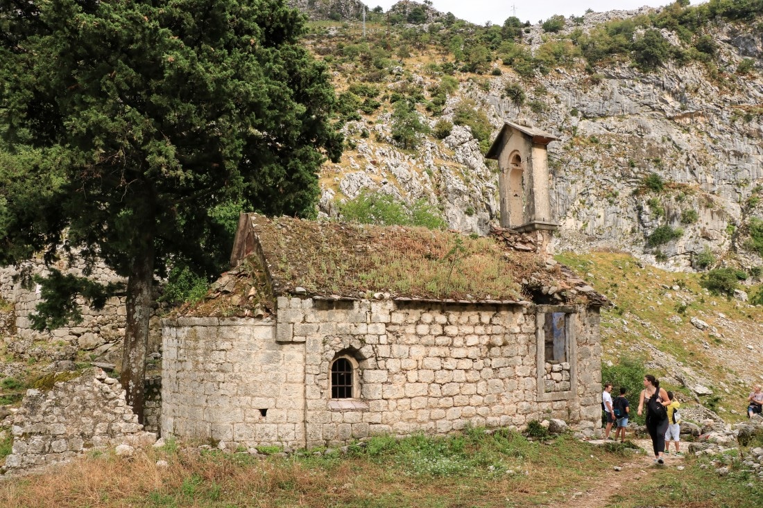Montenegro Kotor Burg Ruine