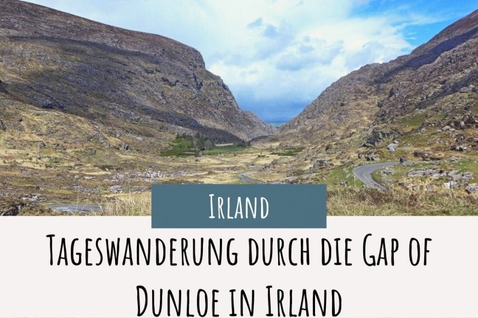 Blick auf die Gap of Dunloe in Irland