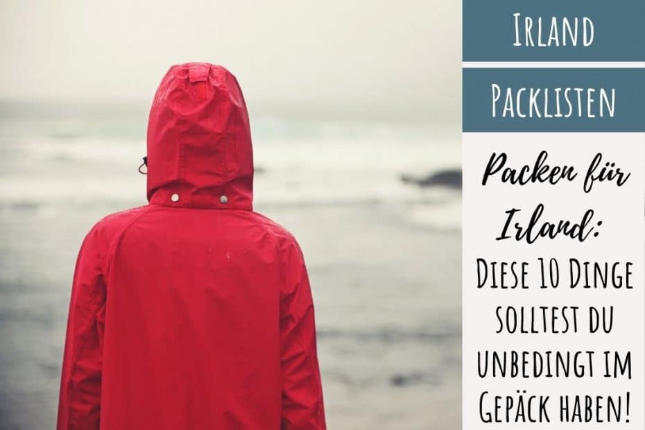 Irland Packen Packen für Irland