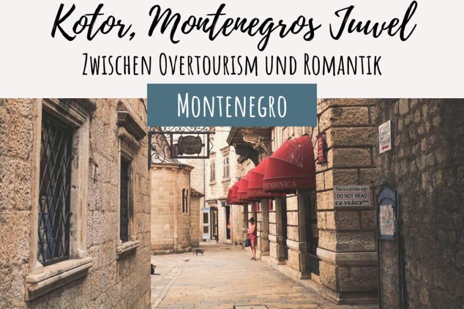 Die Bucht von Kotor in Montenegro