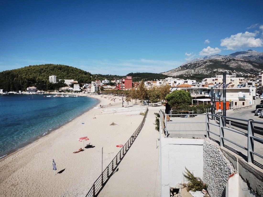 Albanien Backpacking im September macht tolle Tage am albanischen Strand möglich